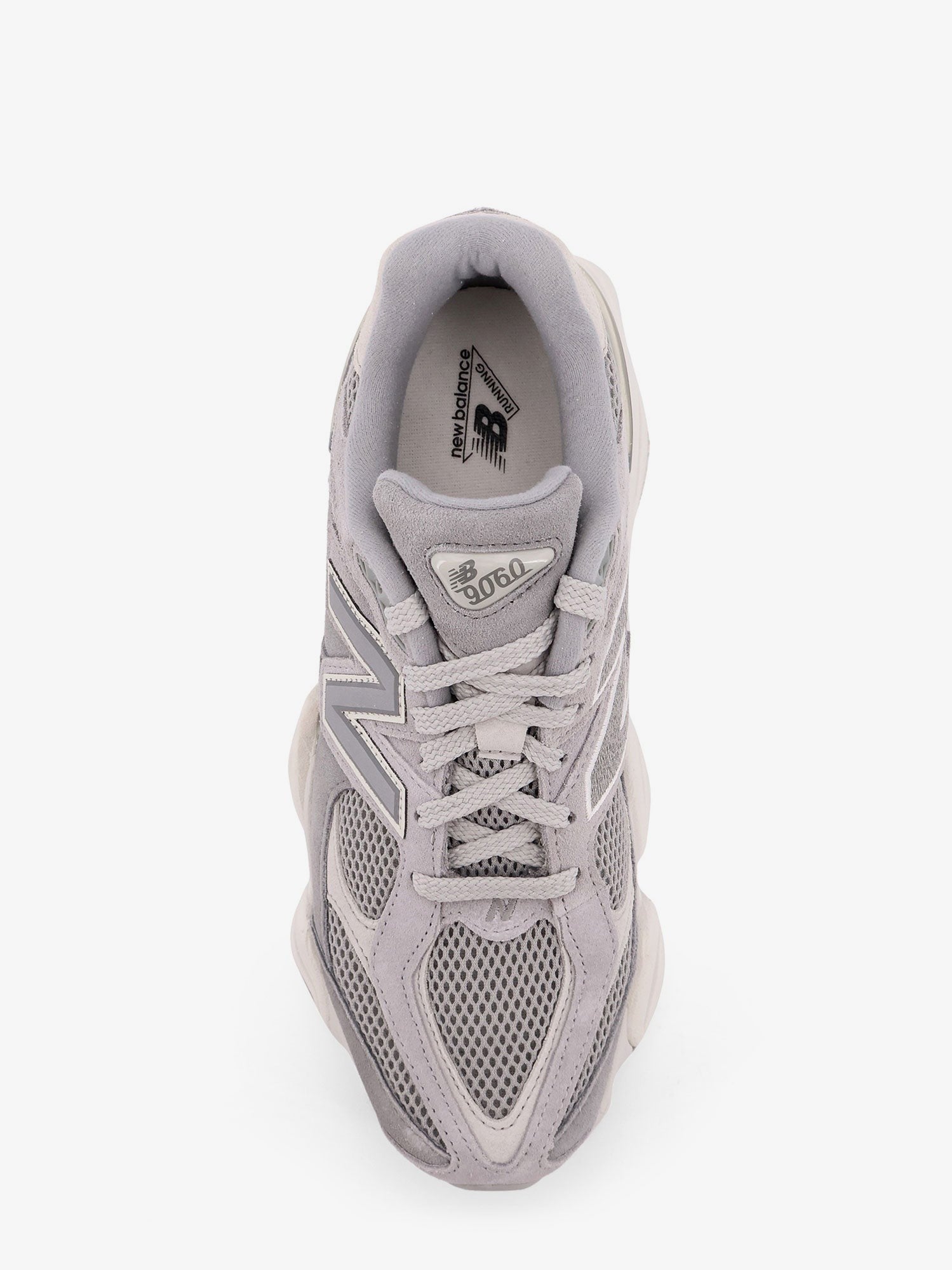 9060 low-top mesh and suede sneakers