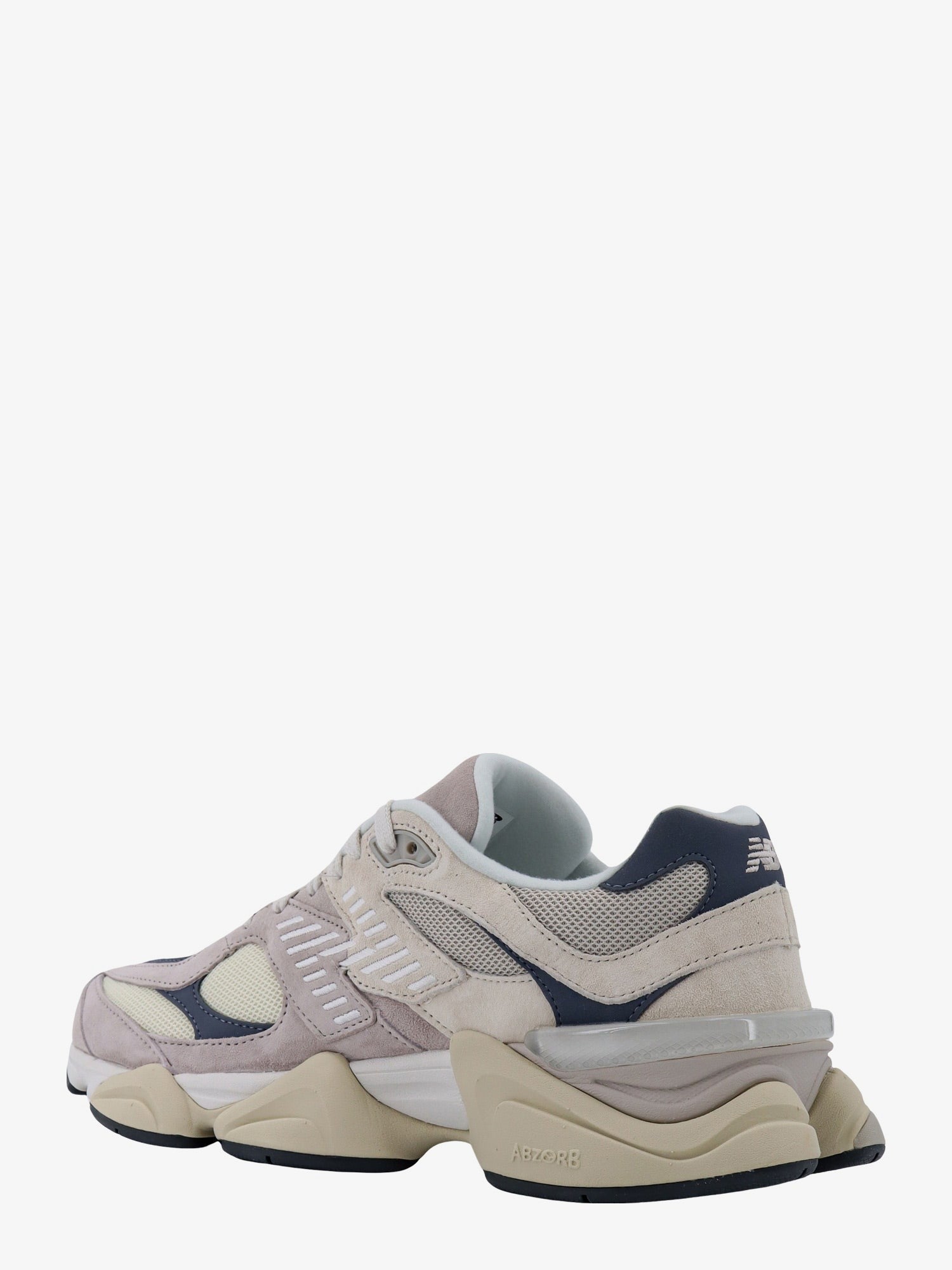 9060 low-top suede and mesh sneakers