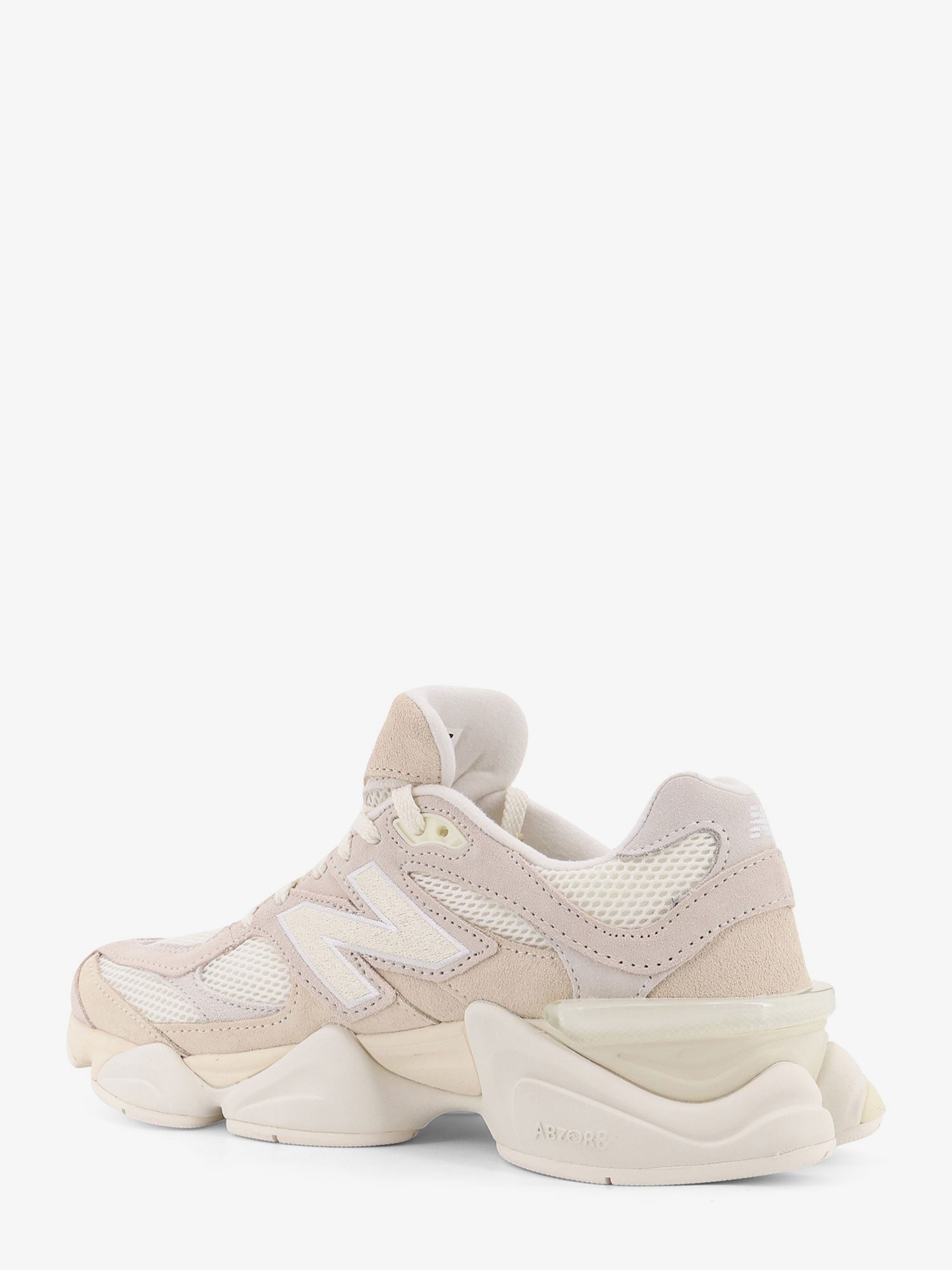 9060 suede and mesh low-top sneakers