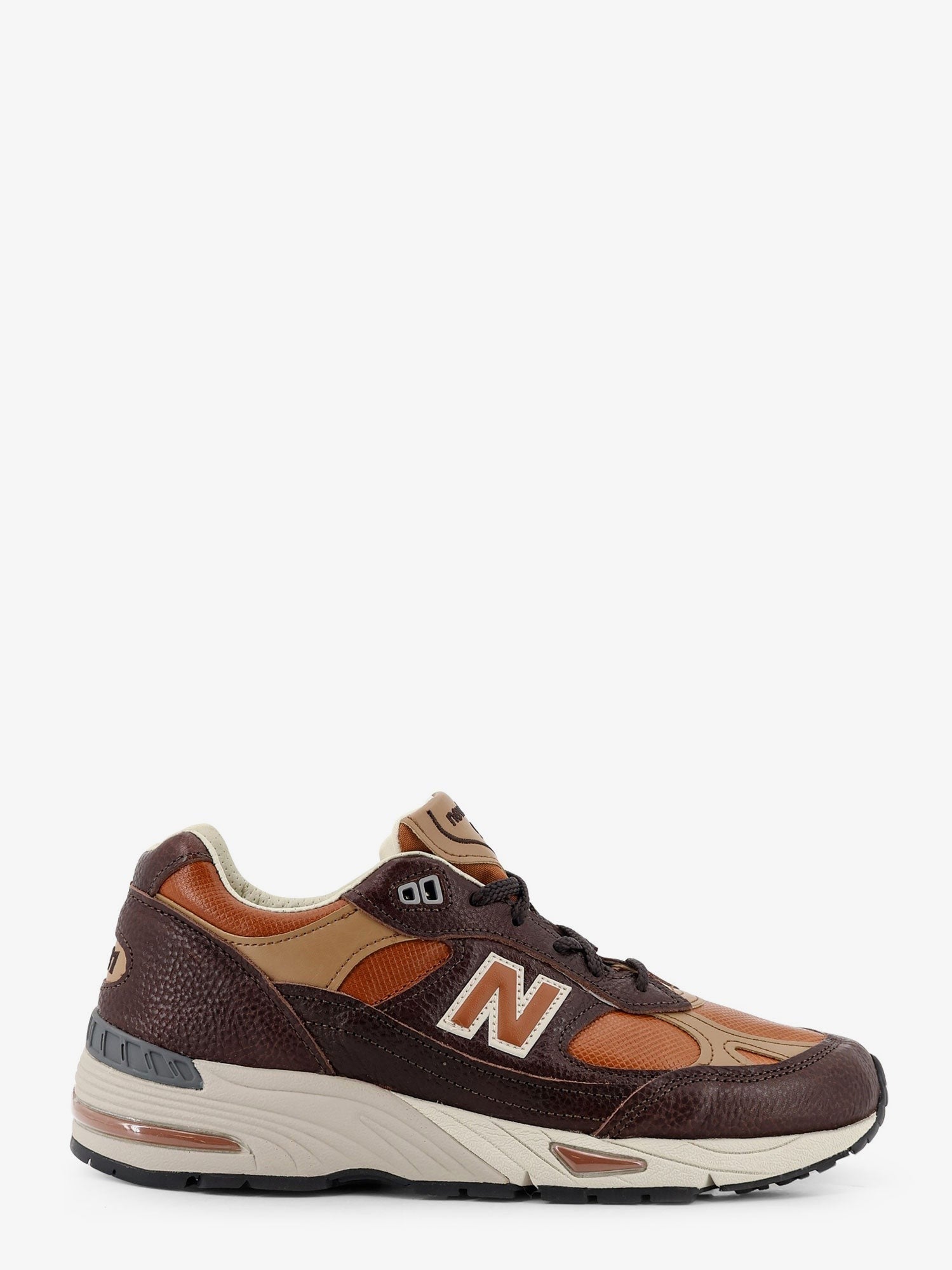 991 leather sneakers with side logo 991-leather-sneakers-with-side-logo