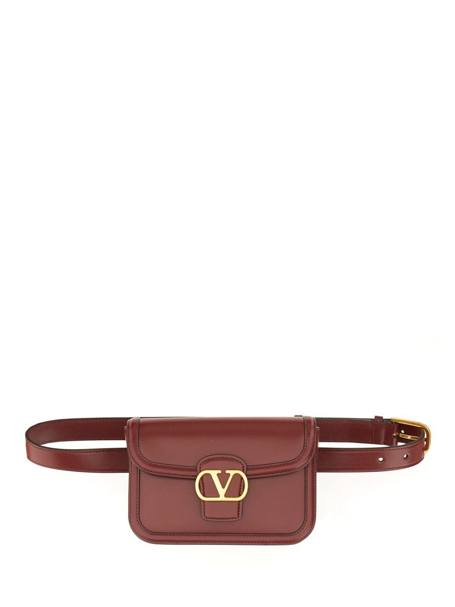 Valentino Garavani "9TO5" LEATHER POUCH