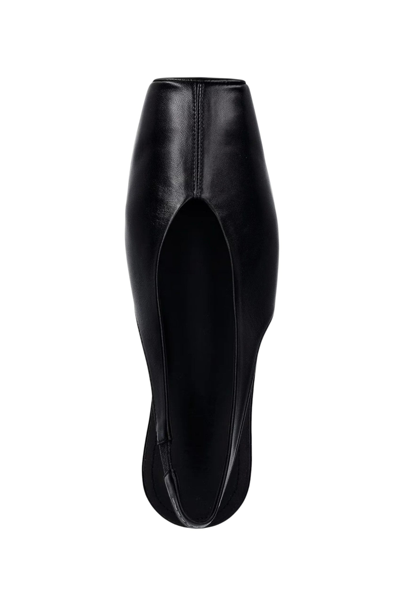 MM6 MAISON MARGIELA MM6 MAISON MARGIELA - Ballerinas Slingback in Leather - Black