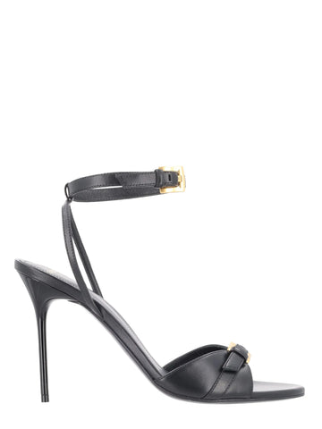 Balmain - Anthem Leather Heels Balmain_Anthem_Leather_Sandles