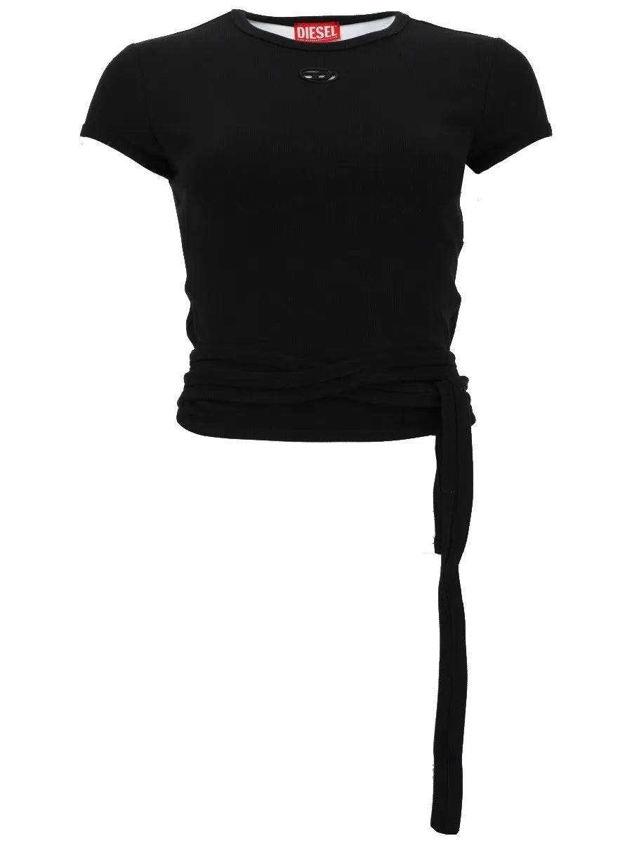 Diesel Diesel - T-SHIRT A COSTINE CON LACCI