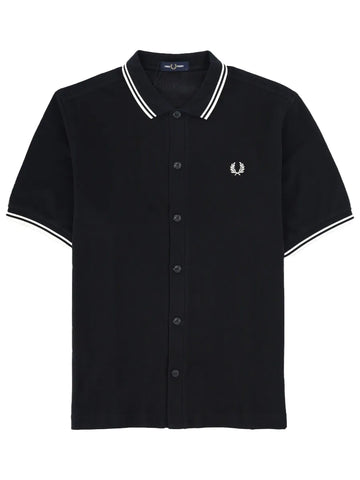 FRED PERRY FRED PERRY - POLO CON BOTTONI E LOGO
