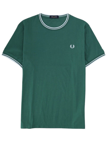 FRED PERRY FRED PERRY - T-SHIRT CON DOPPIA RIGA