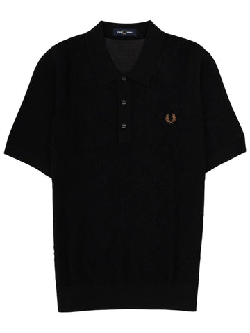 FRED PERRY FRED PERRY - POLO IN MAGLIA CON LOGO