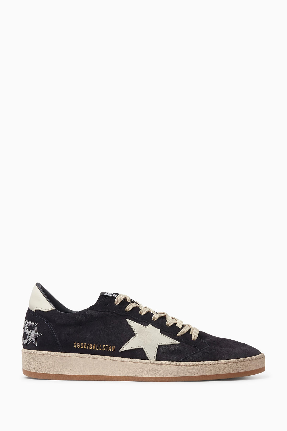 Golden Goose - SNEAKER "BALL STAR" Golden_Goose_BALL_STARLeather_Sneaker_black_side