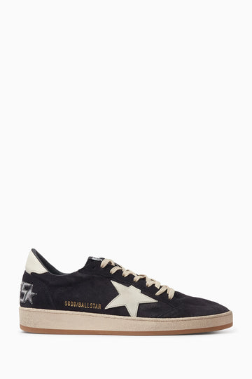 Golden Goose - SNEAKER "BALL STAR" Golden_Goose_BALL_STARLeather_Sneaker_black_side