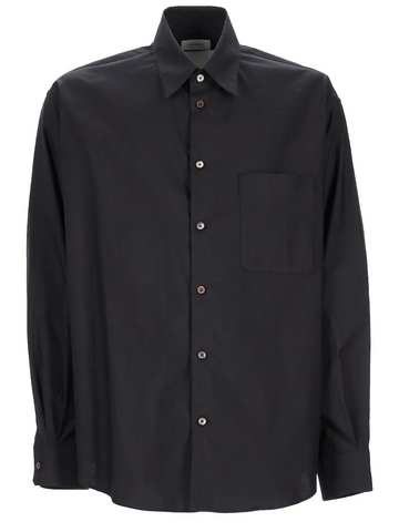 LEMAIRE LEMAIRE - CAMICIA IN COTONE MISTO SETA
