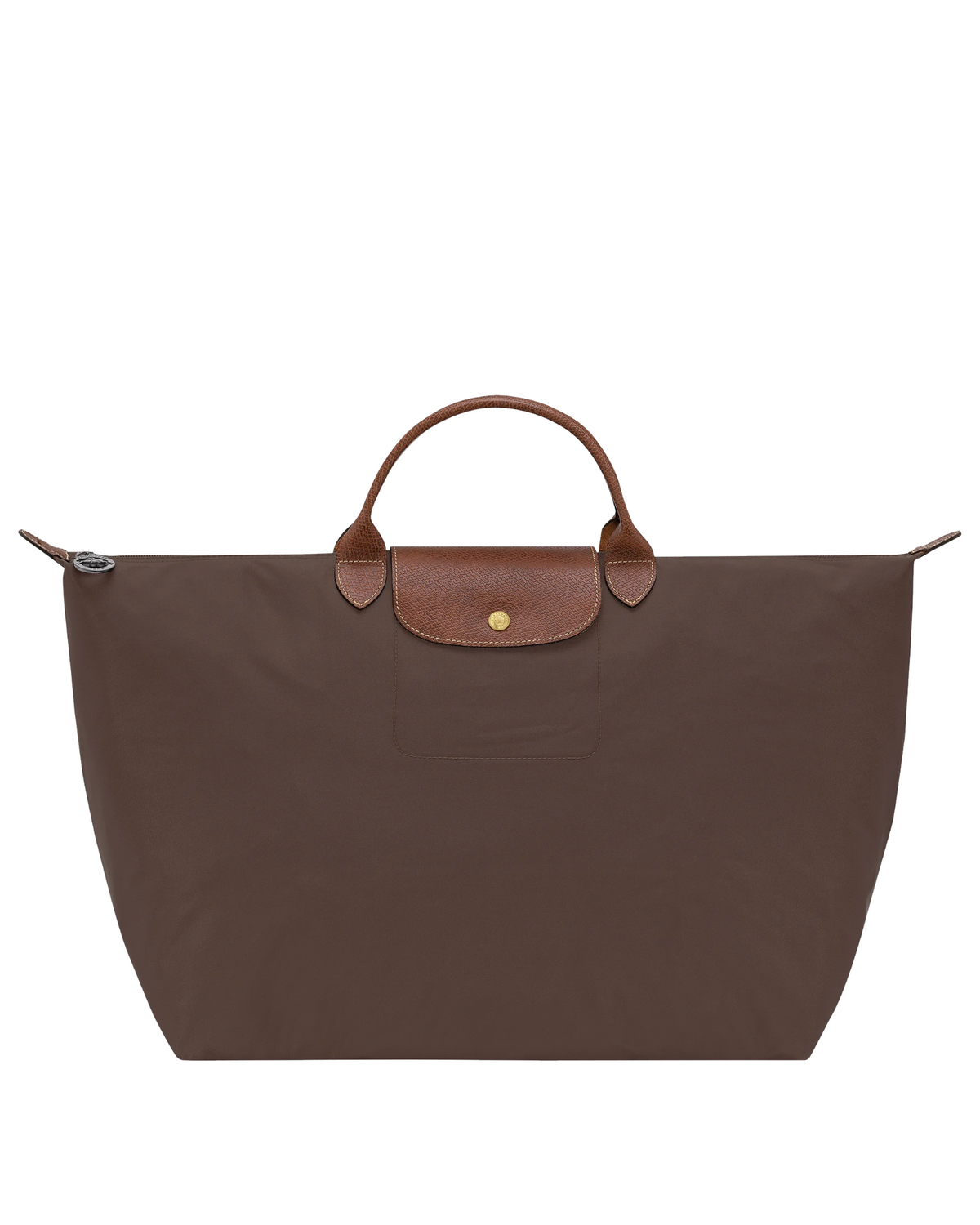 LONGCHAMP - Le Pliage Original Travel Bag Brown Large
