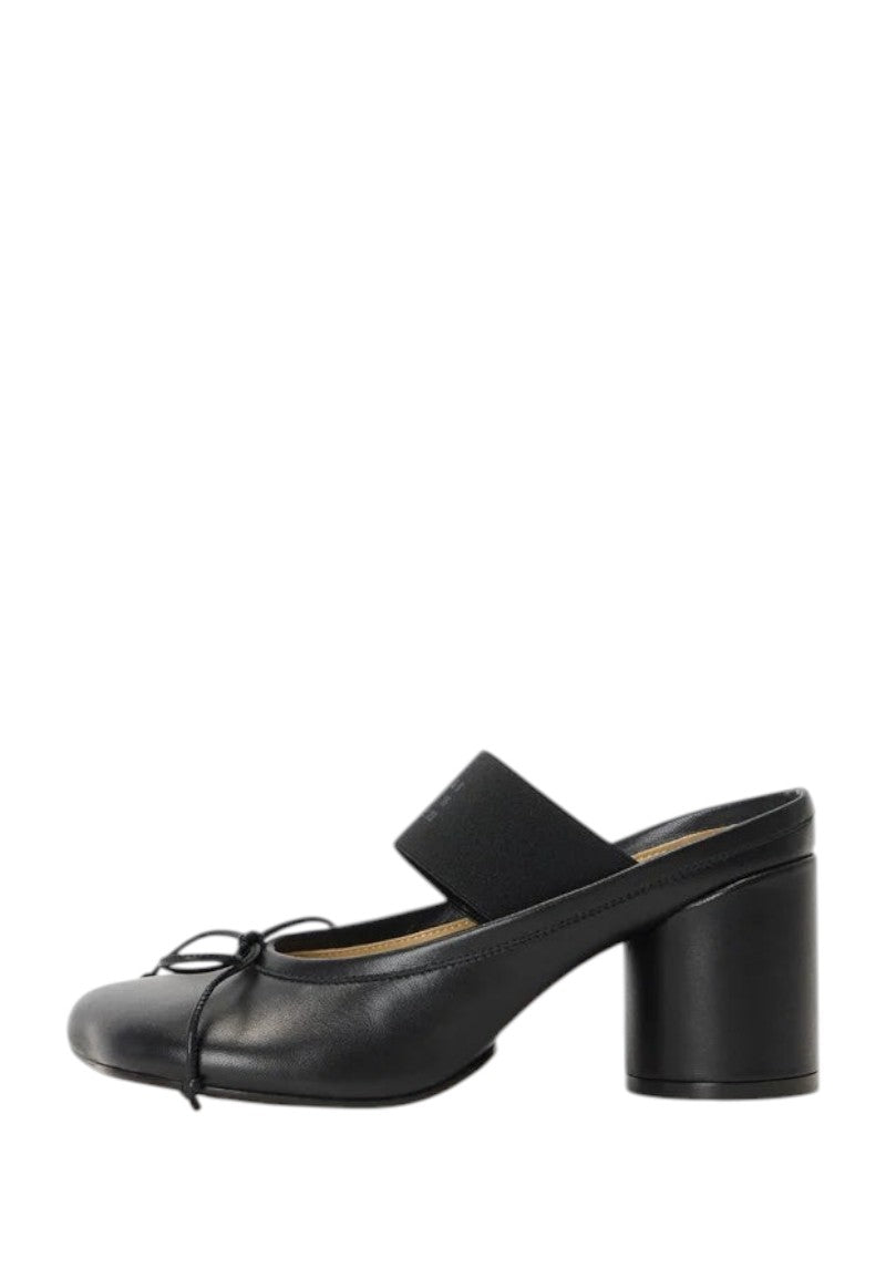 MM6 MAISON MARGIELA MM6 MAISON MARGIELA - Sandal Numeric Anatomic with Heel - Black
