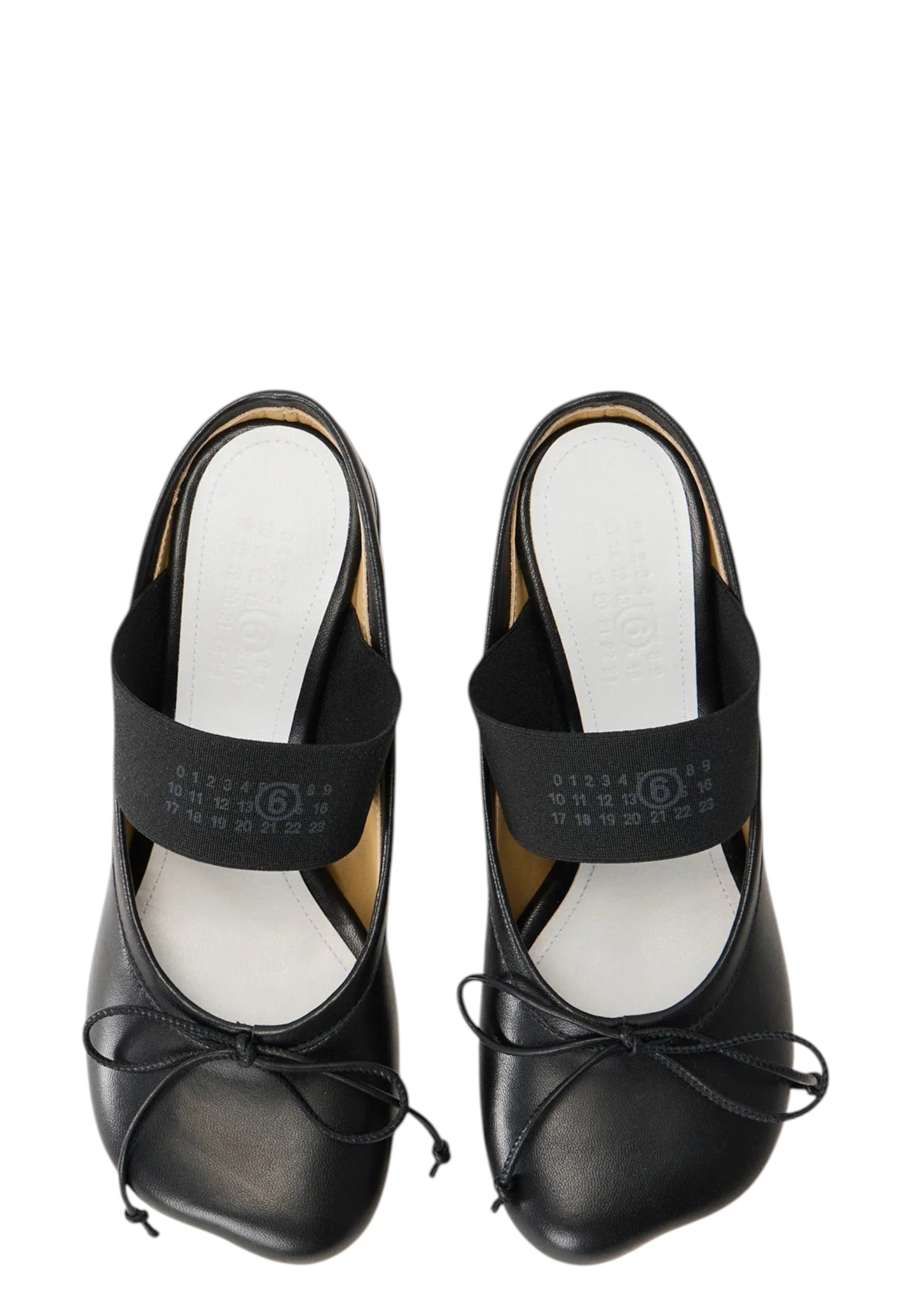 MM6 MAISON MARGIELA MM6 MAISON MARGIELA - Sandal Numeric Anatomic with Heel - Black