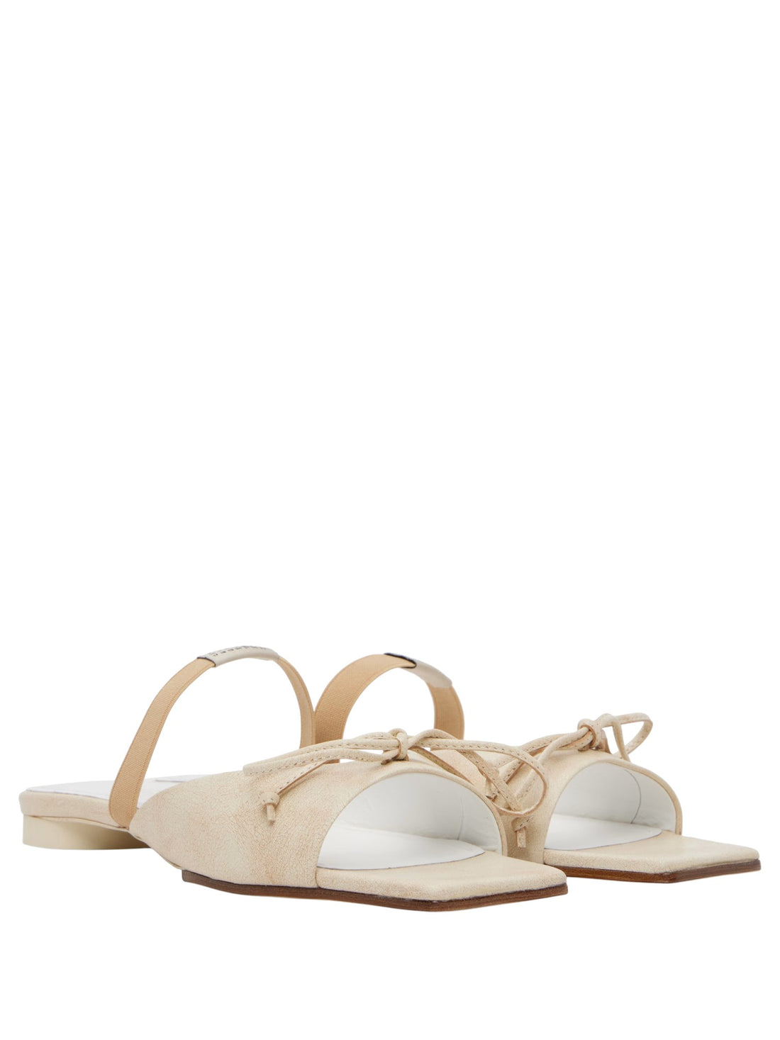 MM6 MAISON MARGIELA MM6 MAISON MARGIELA - Slingback Sandals with Bow