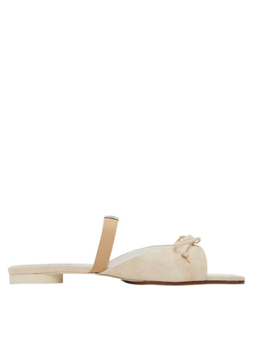 MM6 MAISON MARGIELA MM6 MAISON MARGIELA - Slingback Sandals with Bow