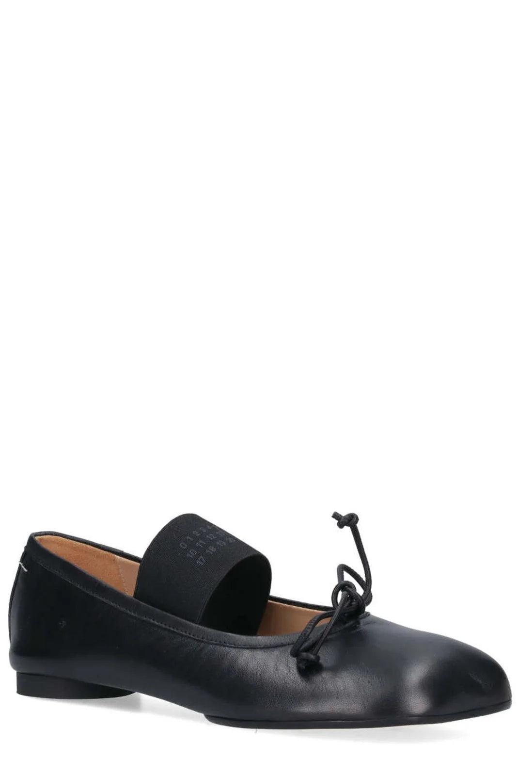 MM6 MAISON MARGIELA MM6 MAISON MARGIELA - "NUMERIC" BALLERINA WITH SQUARE TOE