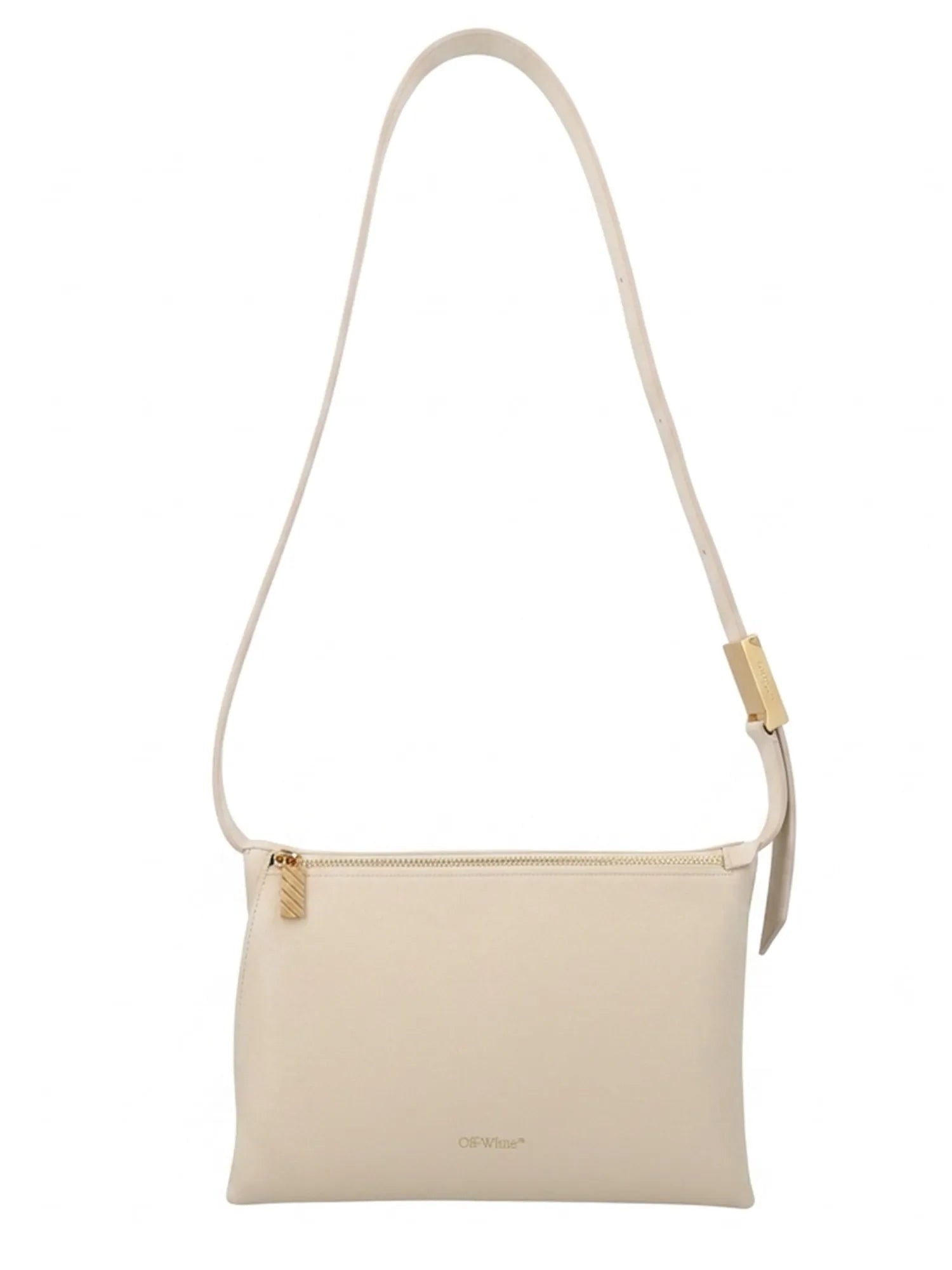 Off-white Off-White Sandbag Shoulder Bag – Ivory Calf Leather | Made in Italy