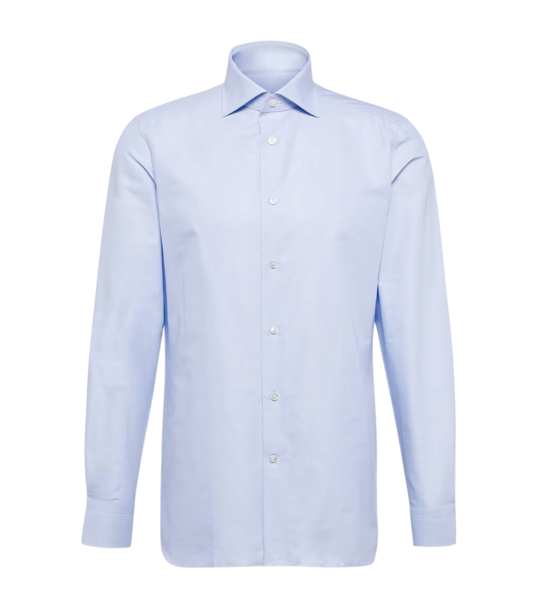 Zegna - Cotton Shirt Azure