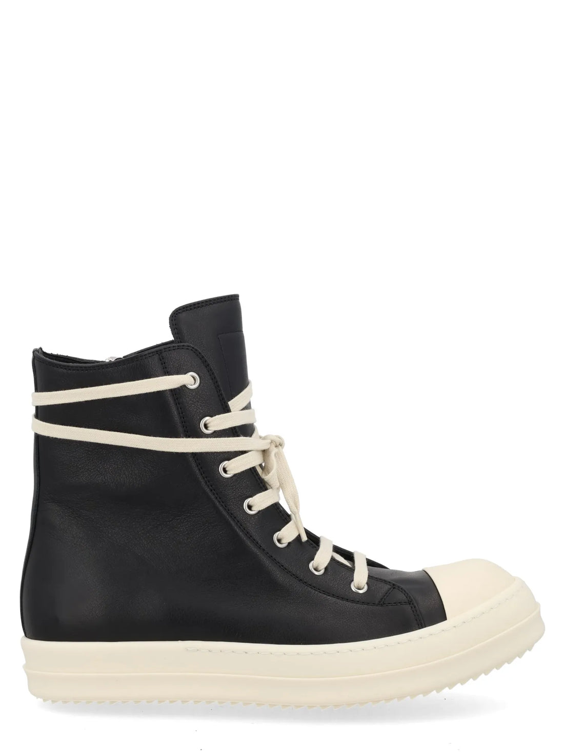RICK OWENS - Leather Sneakers Rick_Owens_Leather_Sneakers