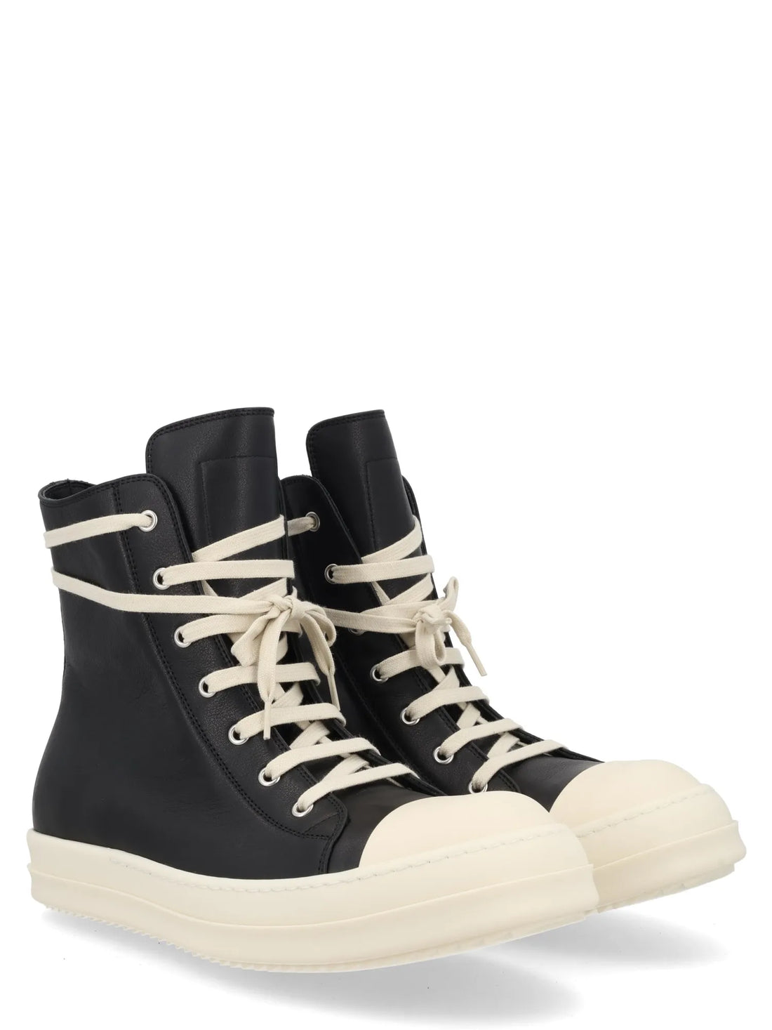 RICK OWENS - Leather Sneakers Rick_Owens_Leather_Sneakers