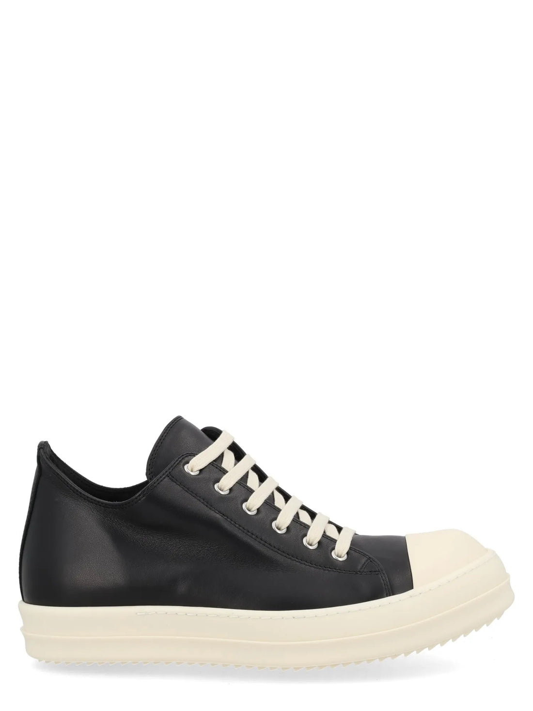 RICK OWENS - Low Leather Sneakers Rick_Owens_Low_Sneakers