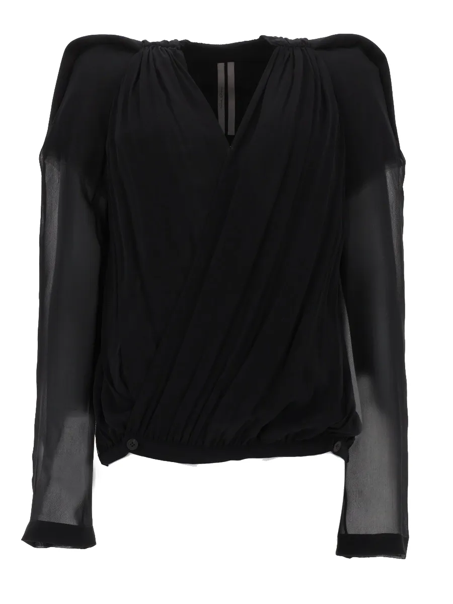 RICK OWENS - "MARY" JACKET Rick_Owens_mary-jacket_black_front_view