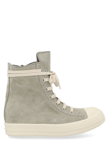 RICK OWENS - Suede Leather Sneakers Rick_owens_Suede_Leather_Sneaker