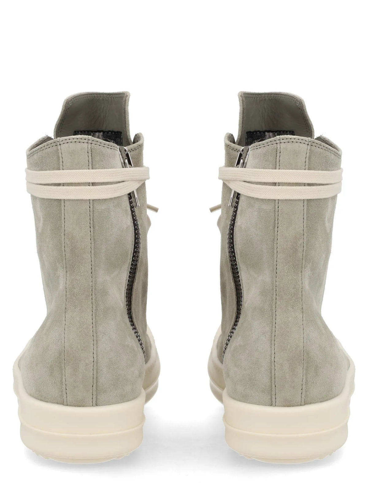 RICK OWENS - Suede Leather Sneakers Rick_owens_Suede_Leather_Sneaker_back