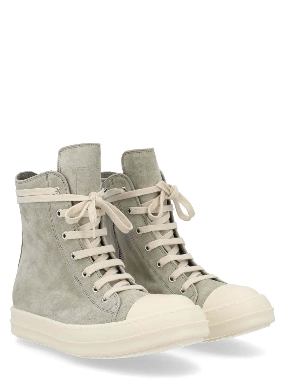 RICK OWENS - Suede Leather Sneakers Rick_owens_Suede_Leather_Sneaker