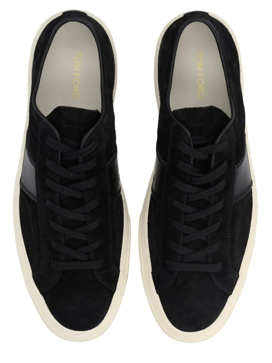 TOM FORD - Cambridge Suede Sneakers TOM_FORD_Cambridge_Suede_Sneakers_Top