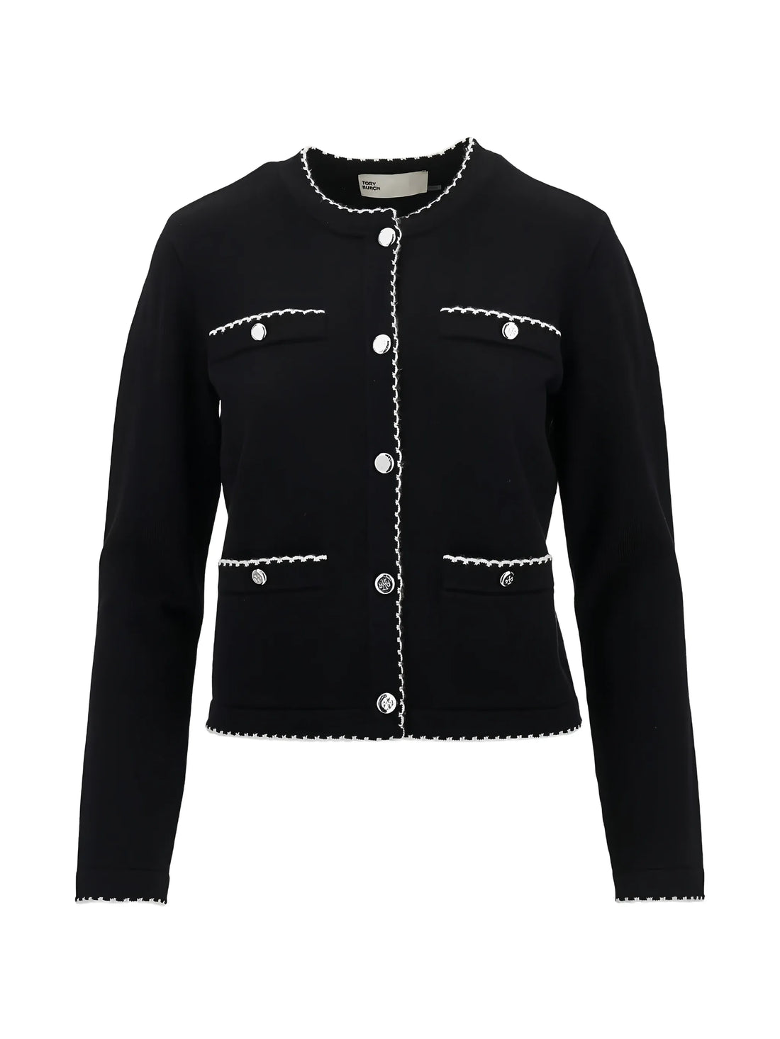 Tory Burch - Kendra Wool Cardigan Black