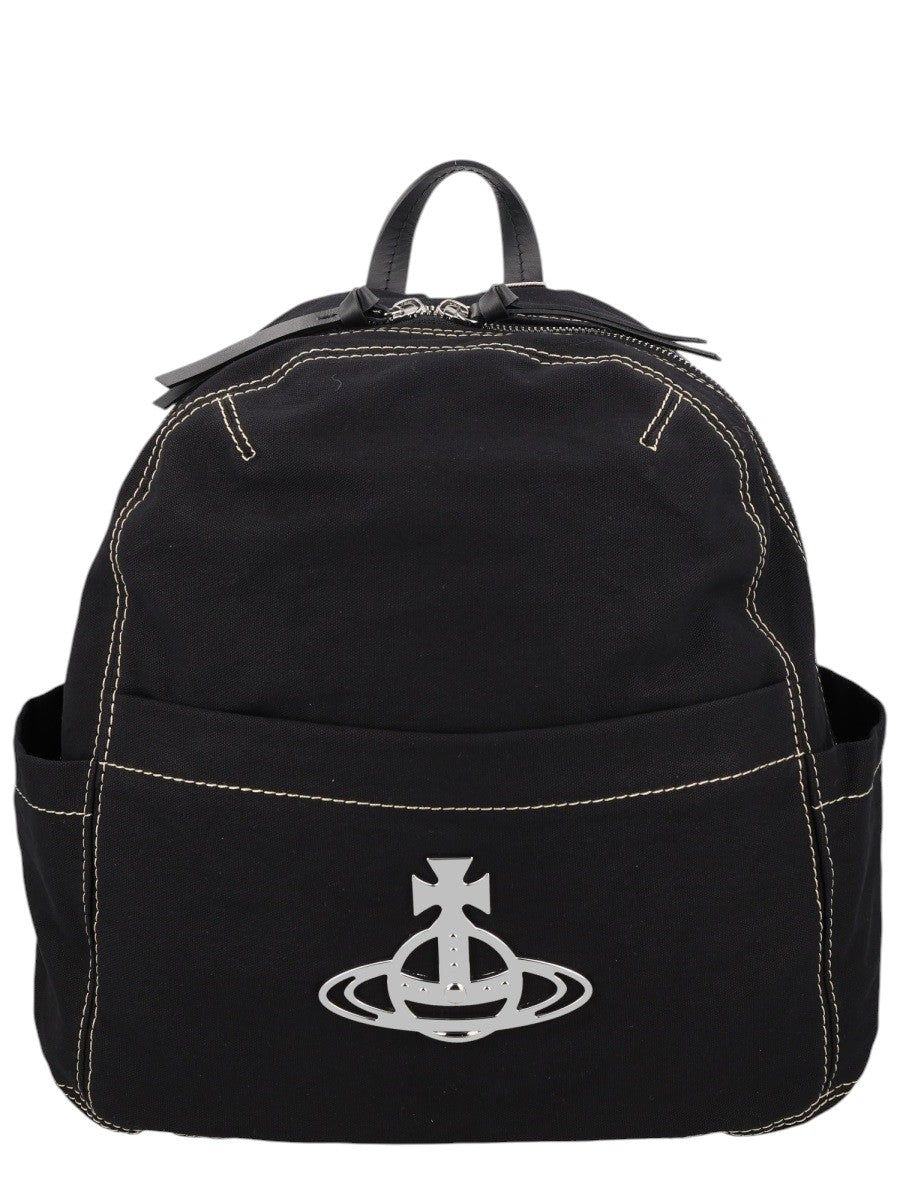 Vivienne Westwood VIVIENNE WESTWOOD BACKPACK "GEORGE" MEDIUM