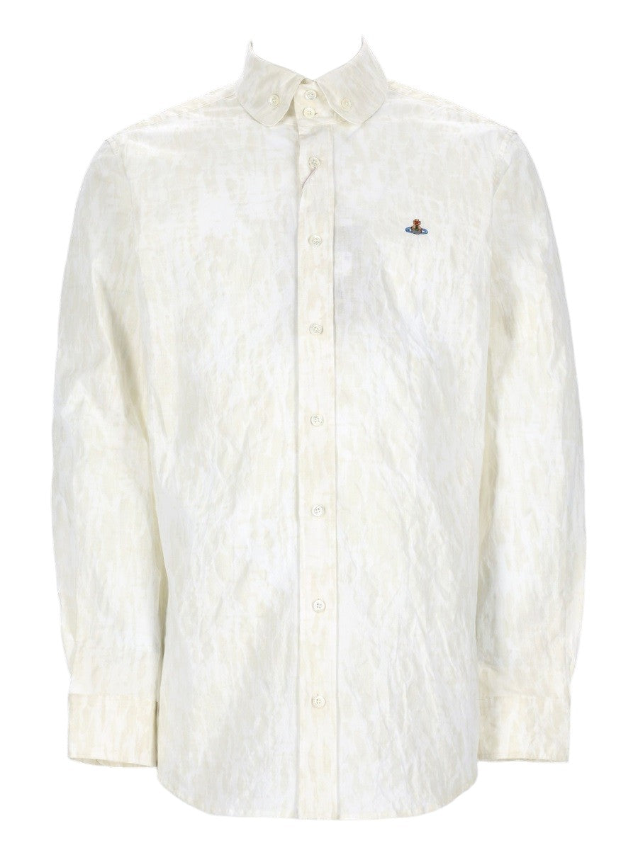 Vivienne Westwood Vivienne Westwood - CAMICIA "KRALL" A DUE BOTTONI