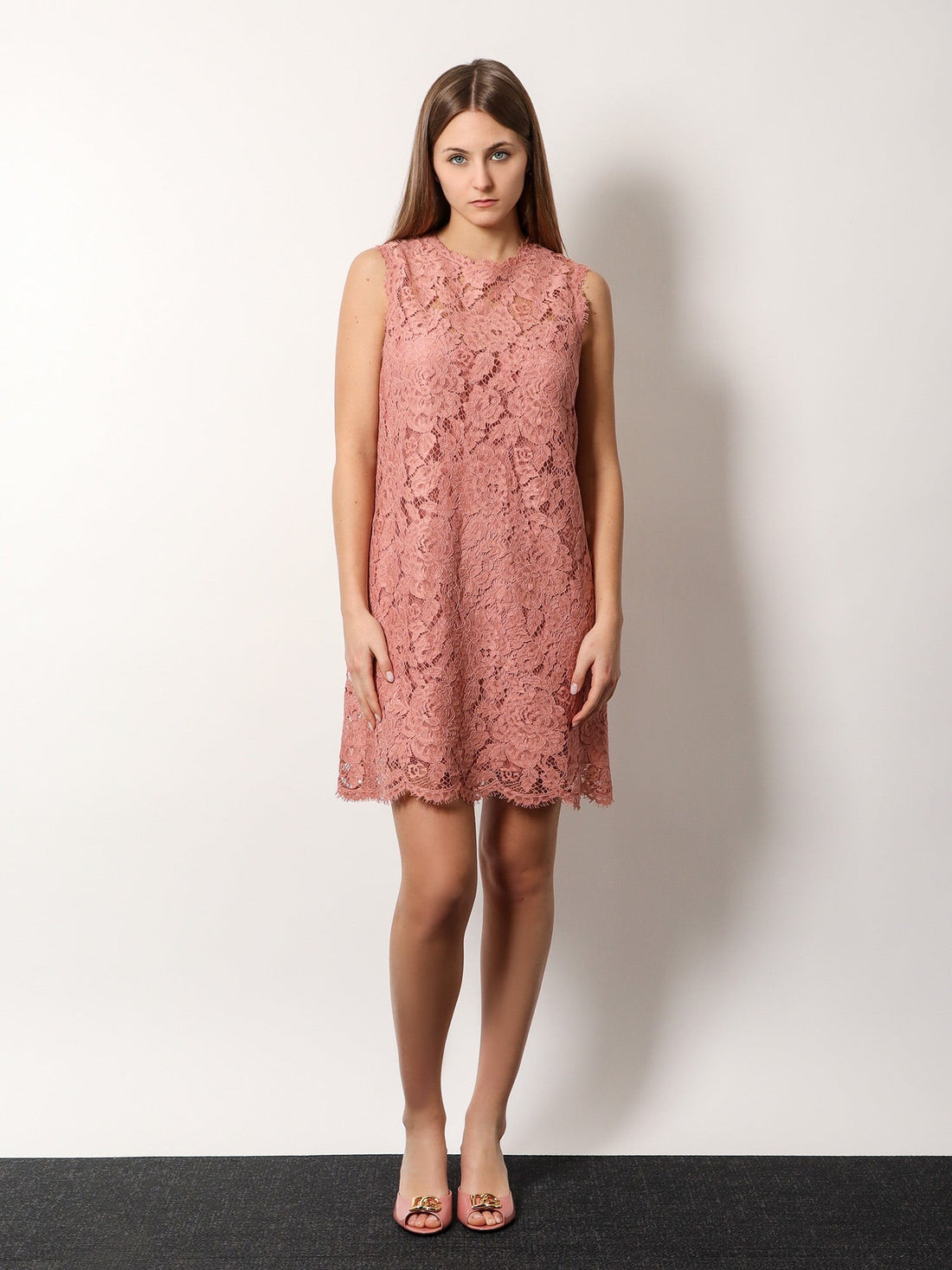 A line dg floral lace dress