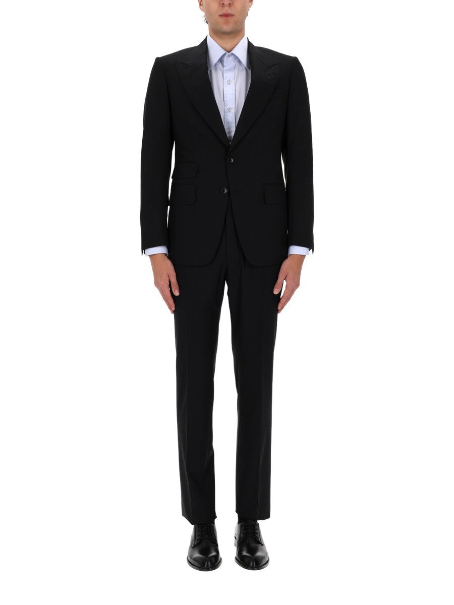 TOM FORD TOM FORD - ABITO "GRAND OVERCHECK SHELTON"