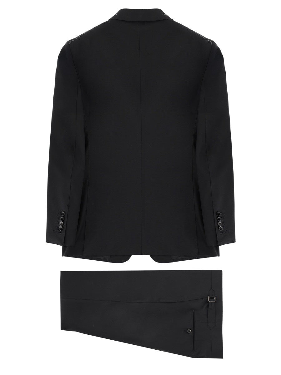 TOM FORD TOM FORD - ABITO "GRAND OVERCHECK SHELTON"