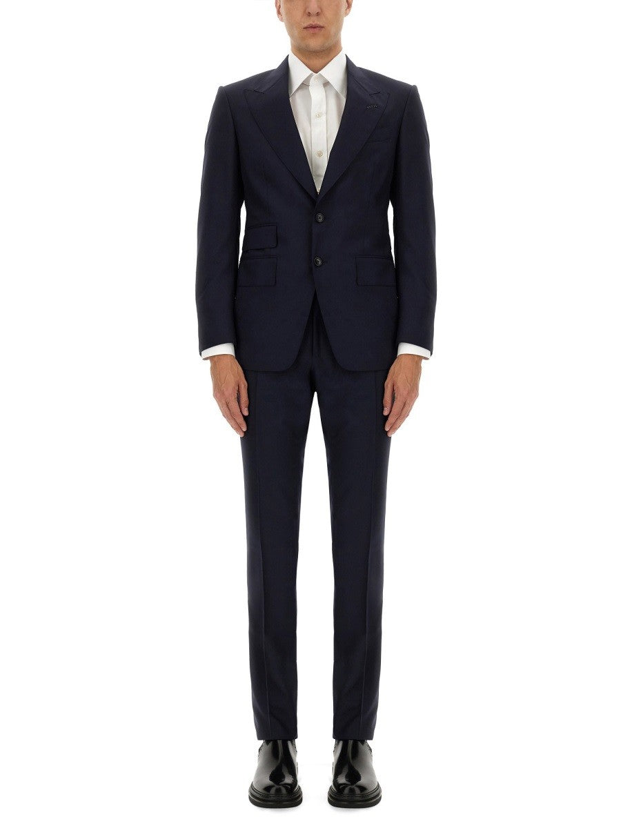 TOM FORD TOM FORD - ABITO "GRAND OVERCHECK SHELTON"