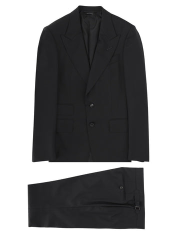 TOM FORD TOM FORD - ABITO "GRAND OVERCHECK SHELTON"