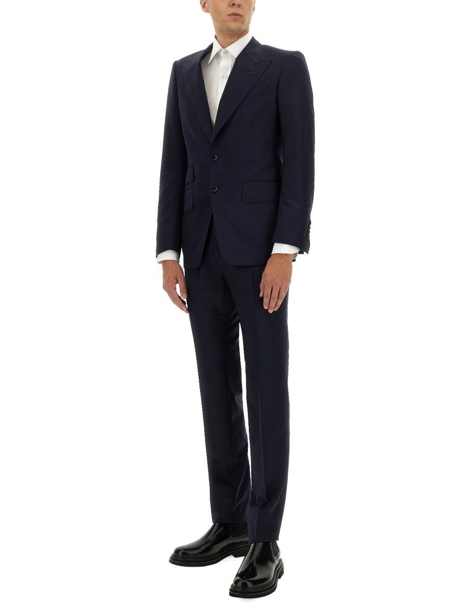 TOM FORD TOM FORD - ABITO "GRAND OVERCHECK SHELTON"