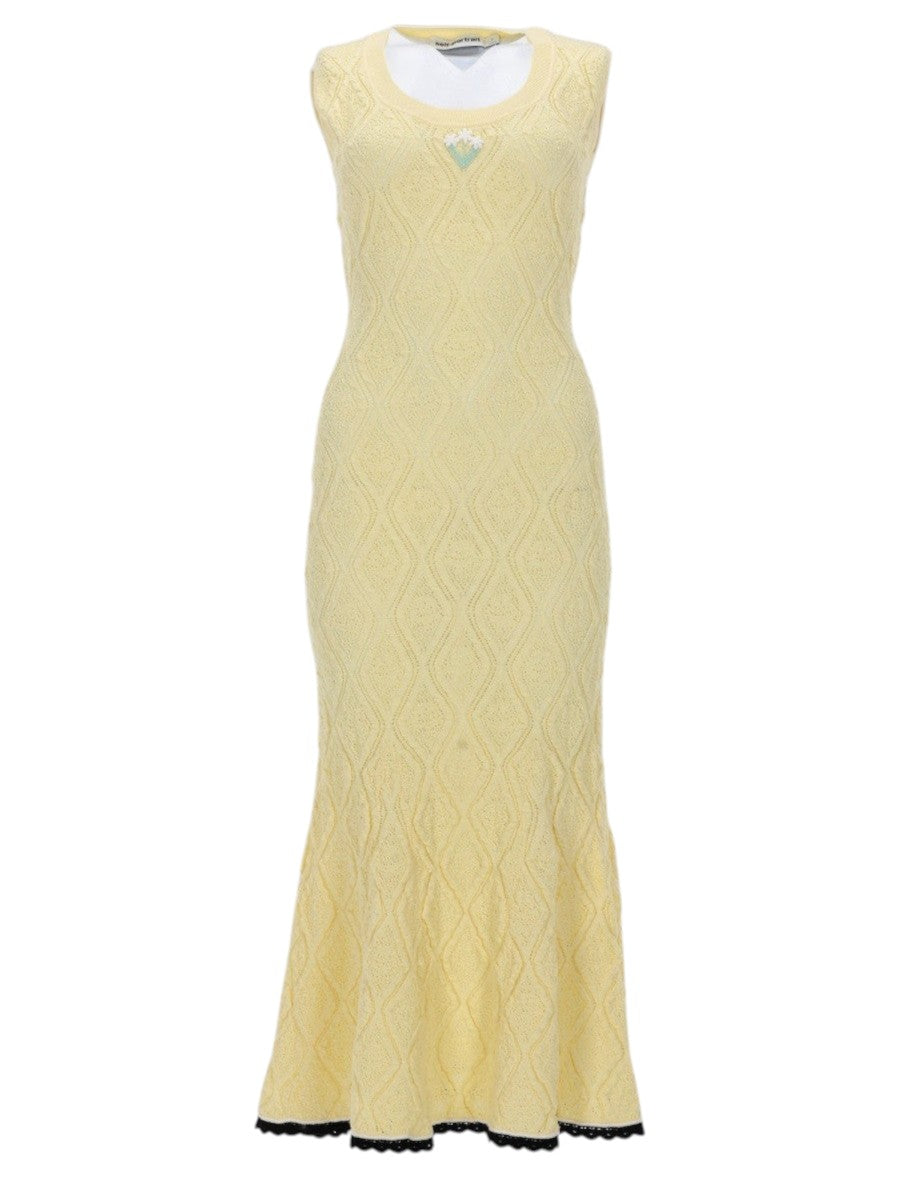 SELF-PORTRAIT - MIDI DRESS IN PERFORATED KNIT abito-midi-in-maglia-traforata_8eff63b1-06c7-49eb-b1c2-3c19ce7bafa3