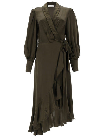 ZIMMERMANN - Midi Silk Dress abito-midi-in-seta