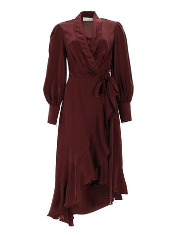 ZIMMERMANN - Midi Silk Dress abito-midi-in-seta_3950a698-4bdd-4ad7-976e-54ffcb00234c