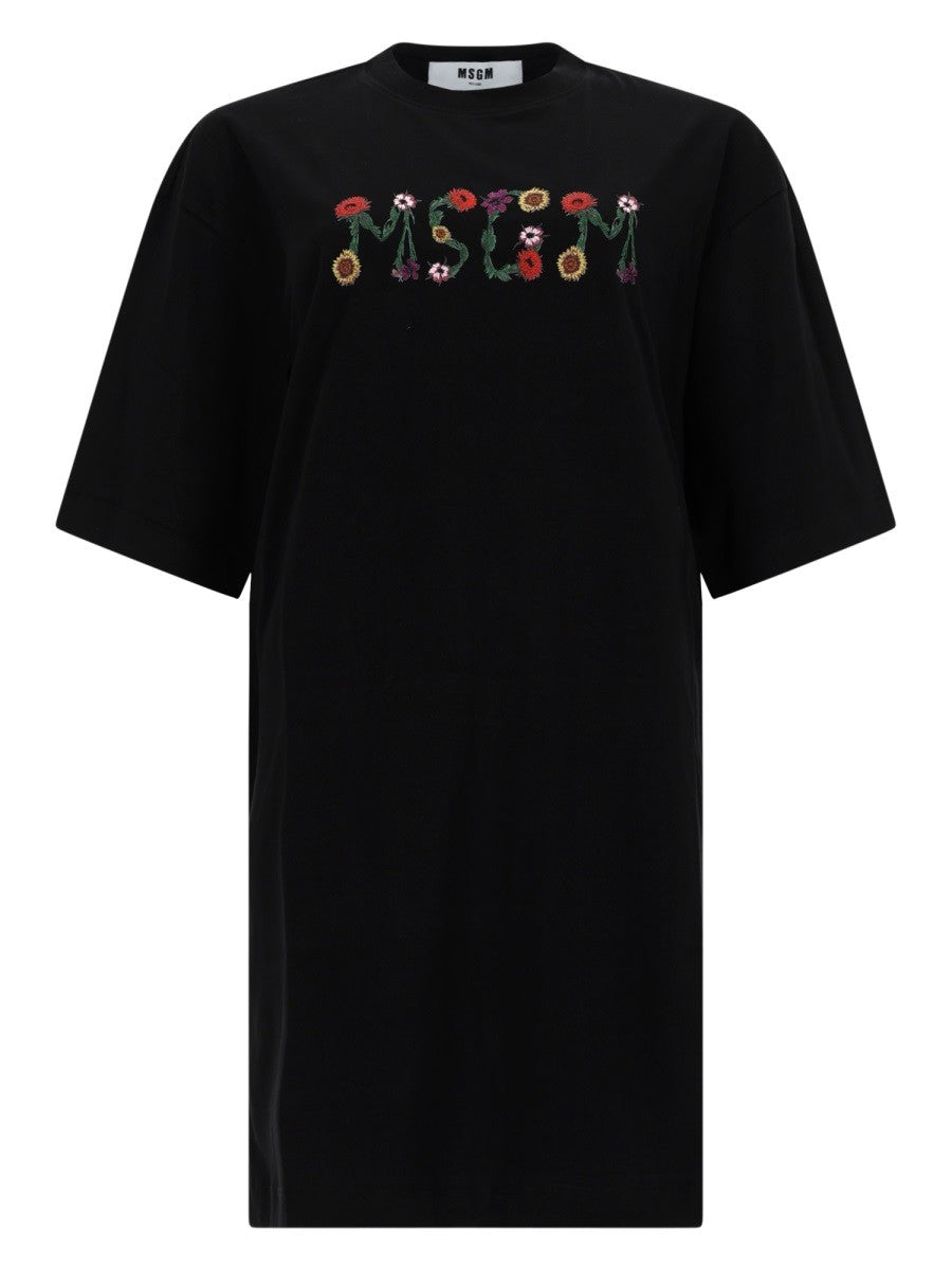 msgm msgm - ABITO T-SHIRT CON LOGO