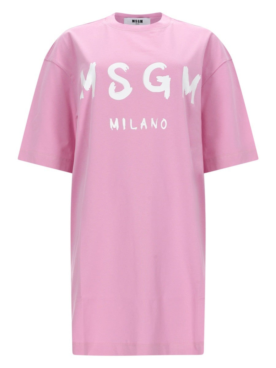 msgm msgm - ABITO T-SHIRT CON LOGO
