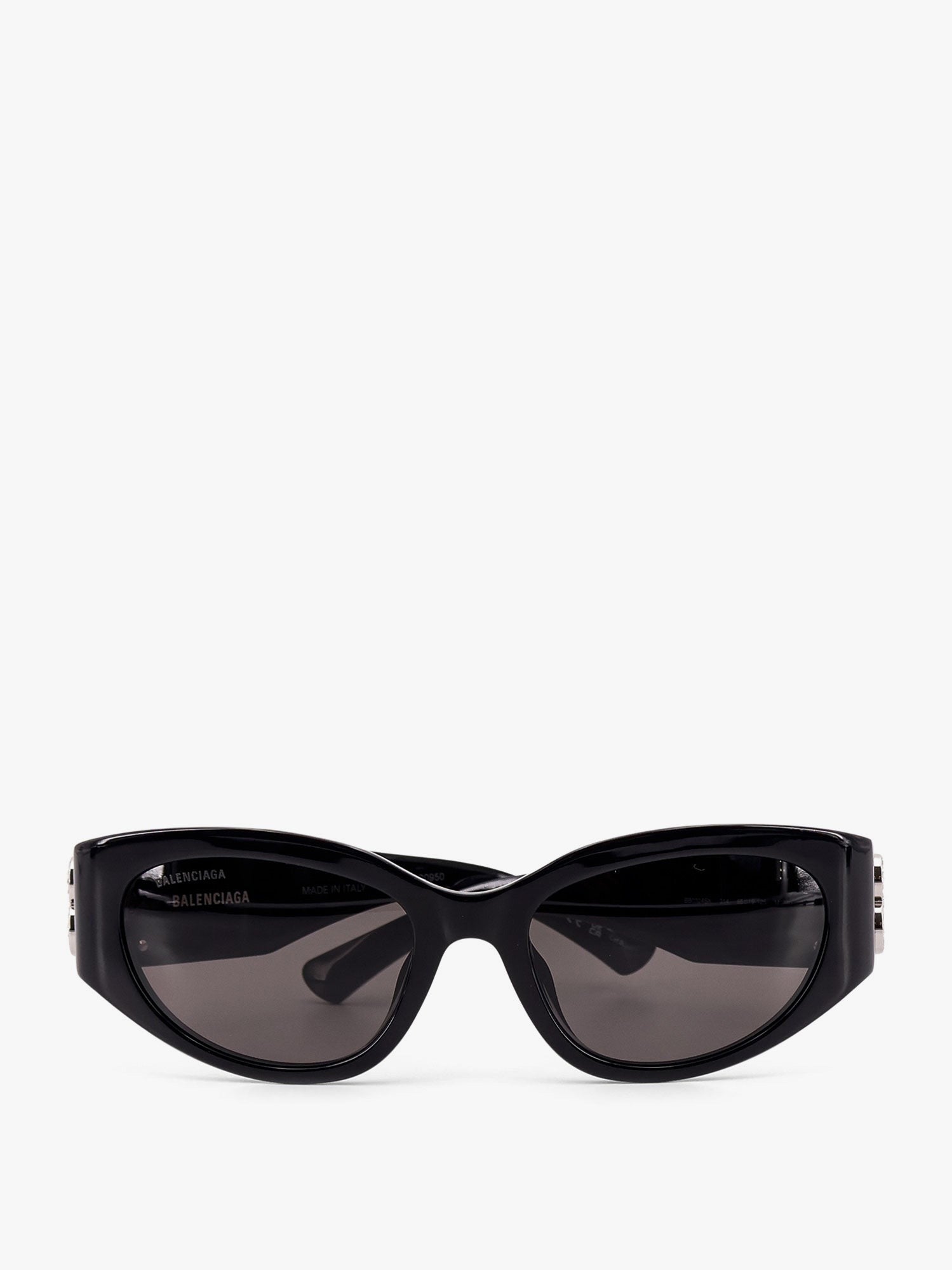 Acetate sunglasses with lateral logo