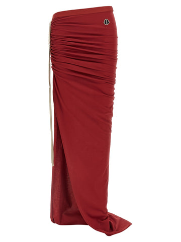 RICK OWENS - 'Adjustable' skirt Moncler + Rick Owens
