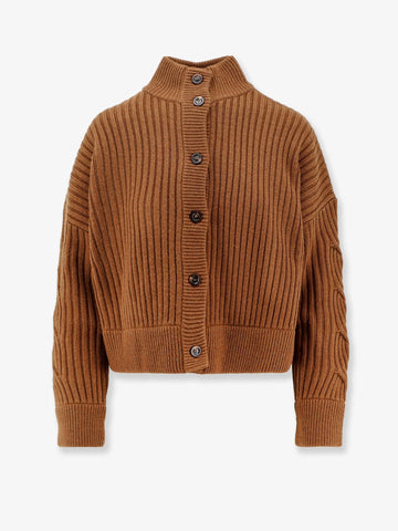Afelio wool and cashmere cardigan