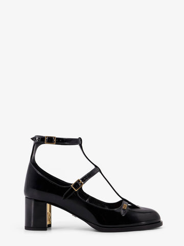 Aime Dior patent leather Mary Jane pumps