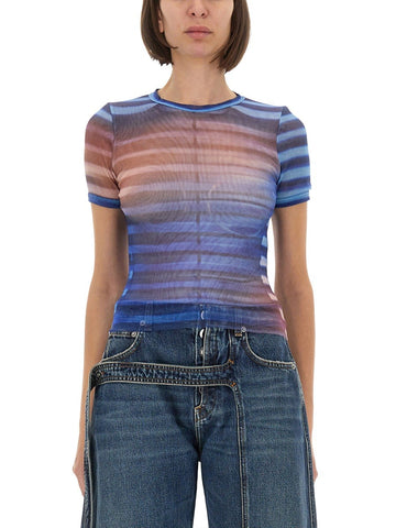 JEAN PAUL GAULTIER "AIR" MESH T-SHIRT