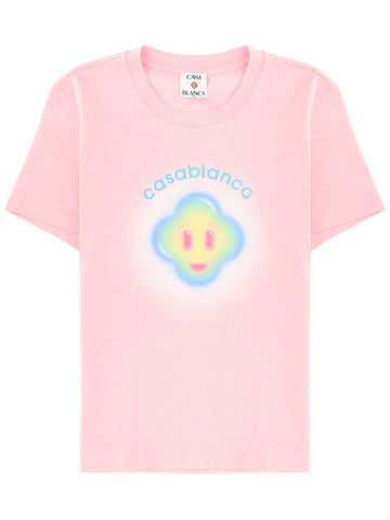 CASABLANCA CASABLANCA - "AIRBRUSH SMILEY" T-SHIRT